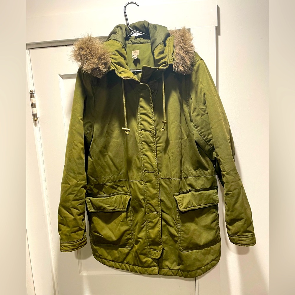 J. Crew oversized winter coat/parka